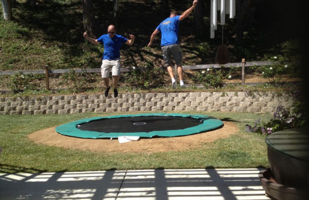 Home - AAA Landscape Specialists, Inc. On A Trampoline In The Middle Of A Putting Green